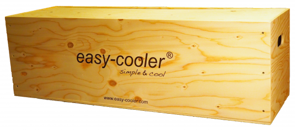 easy-cooler "wooden box" vinothek
