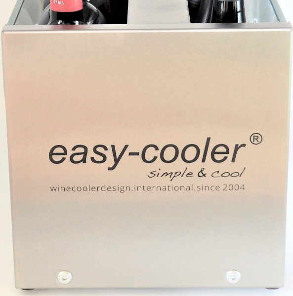 Logo engraving on "inox" (18x18)